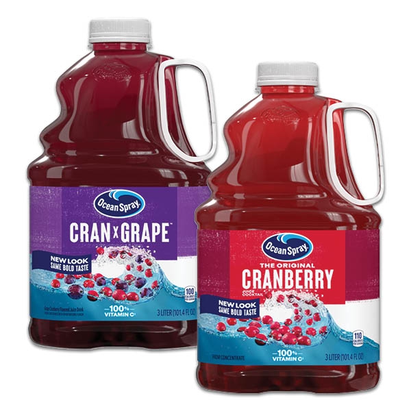 :$4.97 Ocean Spray Juice 3 liter, select varieties. While supplies last.