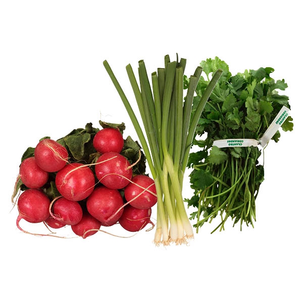 :.97 ea. Cilantro, Radish, or Green Onions. While supplies last.
